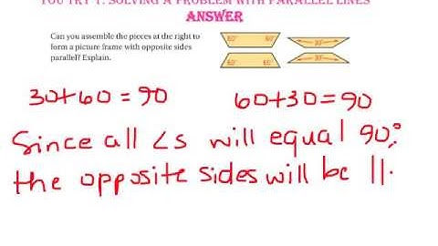 3-4: Parallel and Perpendicular Lines