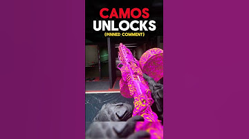 COMMENT IF YOU WANT *ALL* MW3 CAMOS! 🤩 #callofduty #warzone #mwiii #mw3 #mwzombies #fyp #viral