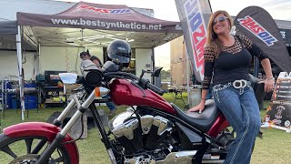 DAY 4, THUNDER BEACH BIKEWEEK, PANAMACITY BEACH FLORIDA. FREE!! LOVE JUGS GIVEAWAY