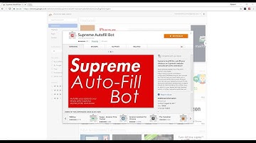 Supreme Auto fill Bot "corrupt" Fix (ONCE DOWNLOADED)