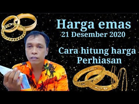 HARGA EMAS 24 Karat 2020 || Update Harga Emas Perhiasan Kadar 999 750 700 & 375 || tgl. 18 September. 