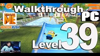Desbpicable Me Minion Rush Level 39 Walkthrough