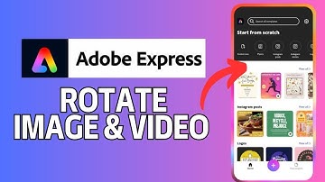 How to Rotate Image & Video in Adobe Express 2024?
