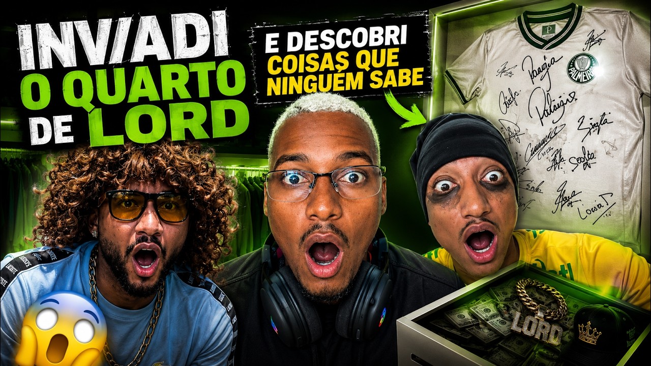INVADI O QUARTO DO LORD... E O QUE ENCONTREI ME DEIXOU EM CHOQUE! 😱 FEAT. Lord & Jack