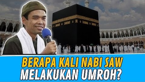 Berapa Kali Nabi SAW Melakukan Umroh? | Ustadz Abdul Somad, Lc. MA | Tanya Jawab UAS