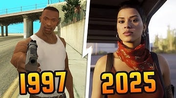 Evolution of Grand Theft Auto (1997-2025)
