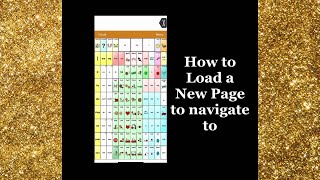How to Load a New Page to Navigate to in TouchChat with WordPower