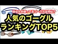 人気のゴーグルランキングTOP５