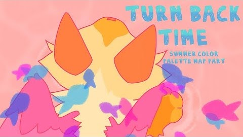 Turn Back Time // Summer Color Palette Map Part