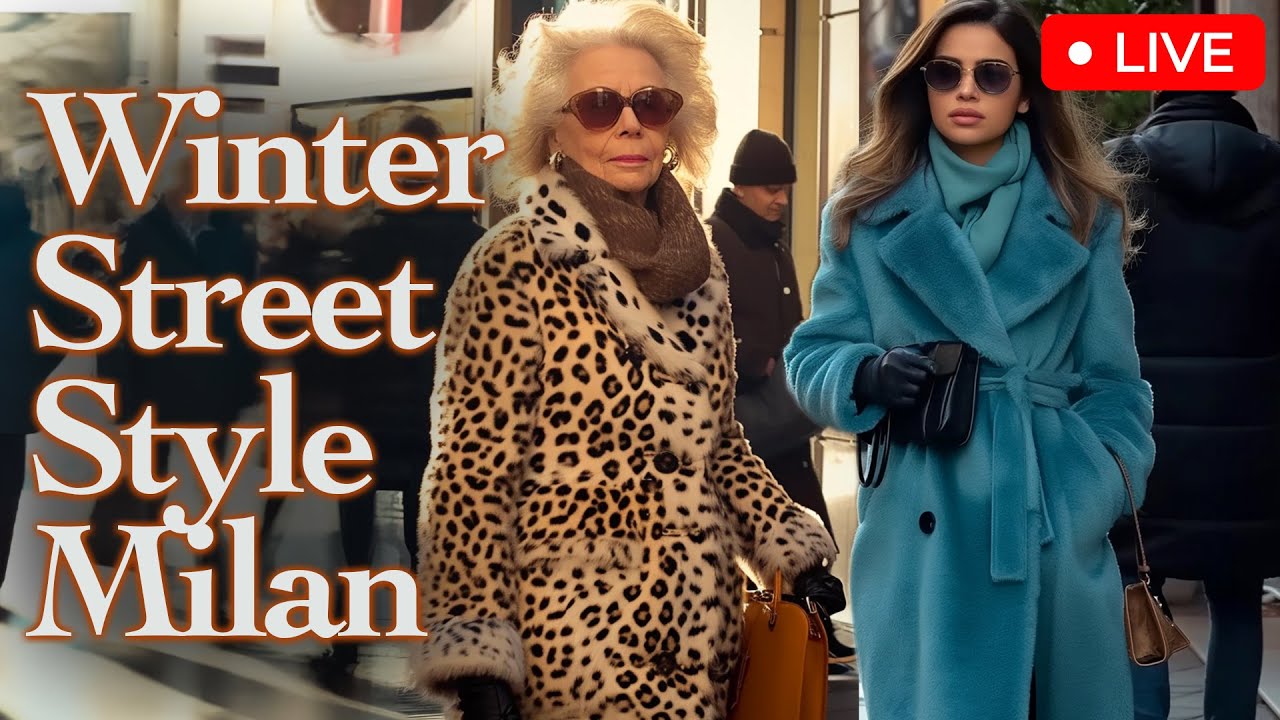 ⁣Italian Winter Fashion Walk 2024 🇮🇹: What's Hot in Street Outerwear Now! Milan Street Style