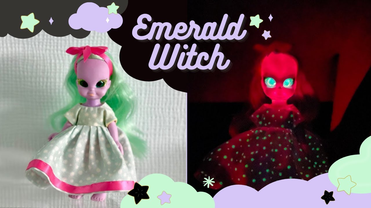 Emerald the Enchanting Witch Doll ?introducing the spooky vintage 