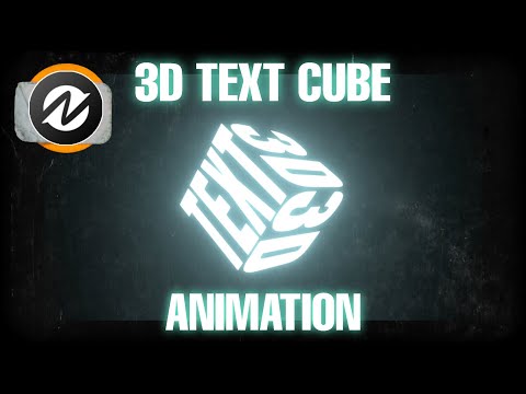 TUTORIAL 3D TEXT - NODE VIDEO