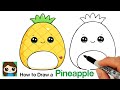 How to Draw a Pineapple Squishmallow 🍍 Summer Art Series #12