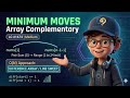 LeetCode 1674: Minimum Moves to Make Array Complementary | Diff Array - Working ( Bonus Part )