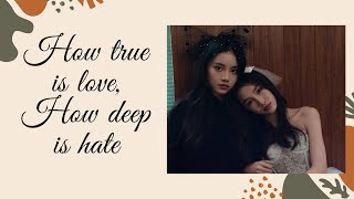 How True is Love, How Deep is Hate - Zhang Nan & Sun Yihan ( Couple of Mirrors OST Easy Lyrics )