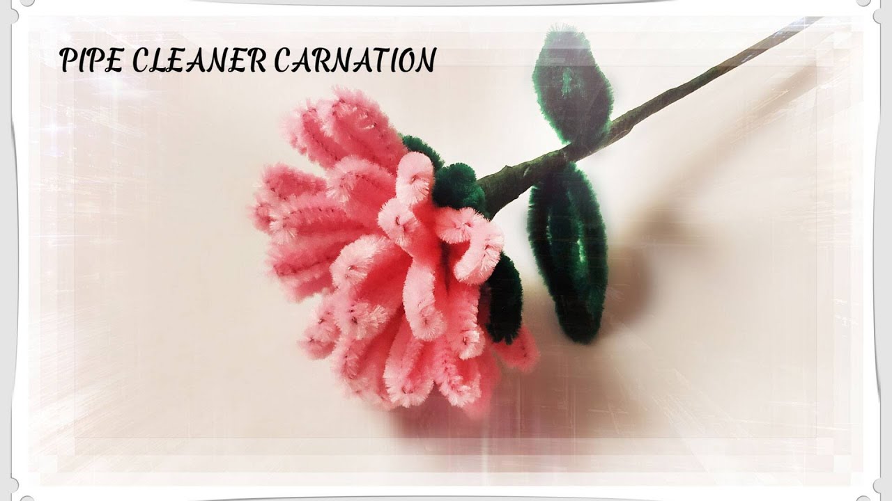 Just Crafty Enough – IC '14 Challenge #7 “On Trend” Pipe Cleaner Flowers