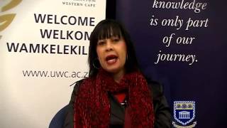 UWC's DVC (academics) Prof V Lawack Co Curricular Records Programme