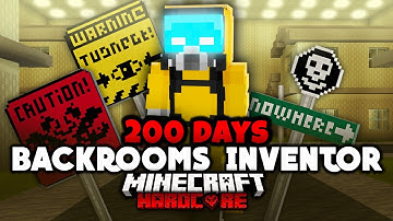 I Survived 200 Days in Liminal Industries in Minecraft Hardcore