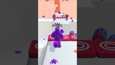 Blob Runner 3D (New Update) Level-43 Funny Gameplay (iOS/Android) #Shorts