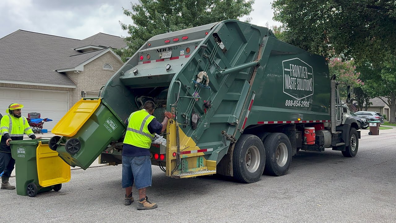 Frontier Waste Solutions: Mack Granite New Way Rear Loader Garbage ...