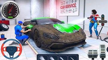 Car Wash Android Games 3D/Car Wash Garage Service Workshop