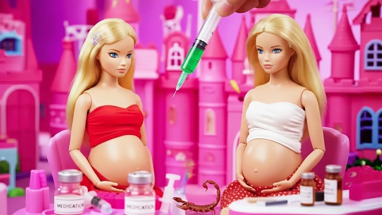 6 Minutes Satisfying with Unboxing Pregnant Barbie Princess🫄 Scorpion Poison Treatment 🩺 ASMR