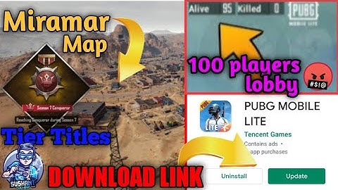 [Miramar Map] Pubg Mobile Lite 0.18.0 Update All  Leaks,features And Confirmations | Beta Download