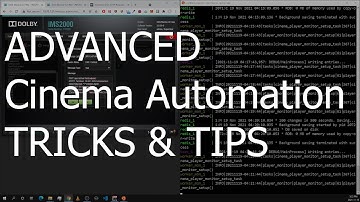Cinema Advanced Automation tricks and tips (http requests)