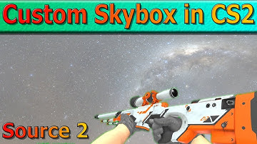 Custom Skybox Background in Counter Strike 2 maps, Source 2 env_sky, Hammer tutorial, CS2 guide.