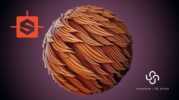 TIMELAPSE | Substance Designer Tutorial l Stylized Fur