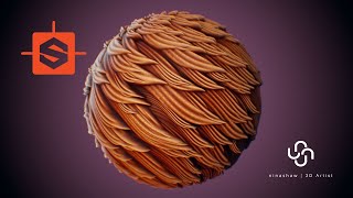 TIMELAPSE | Substance Designer Tutorial l Stylized Fur