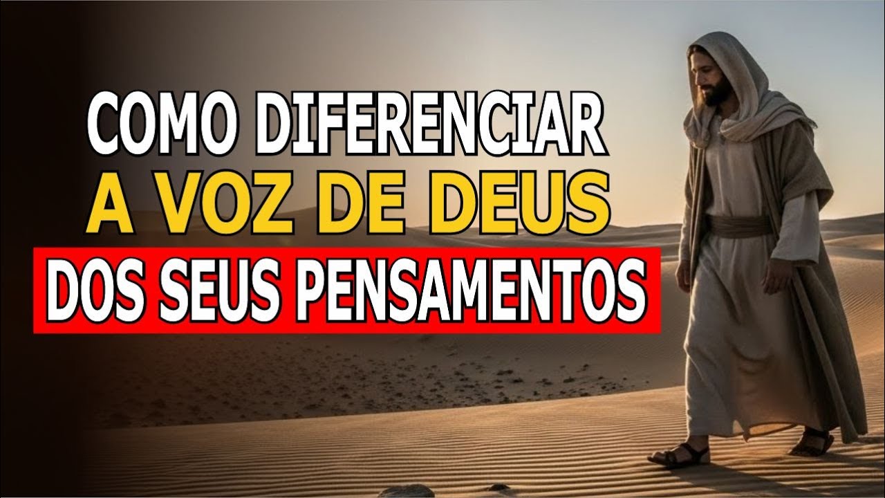 Não Confunda Seus Pensamentos Com a Voz de Deus