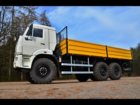 KAMAZ 43118 AMC 6x6 - Video review