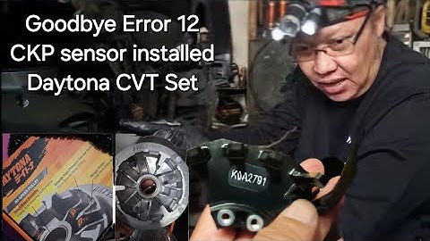 Install NPP CKP Sensor and Daytona CVT Set in NMax V2