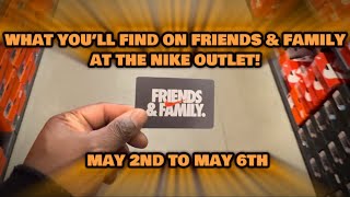 What You’ll Find For Friends & Family At The Nike Outlet