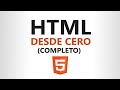 Curso de html5 desde cero completo