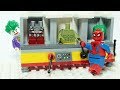 Lego Spiderman Experimental Superhero Machine Animation for Kids
