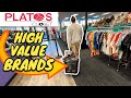 Thrifting at platos closet clearance sale to resell on ebay  poshmark  huge clothing bolo haul