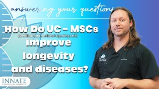 How do UC-MSC improve longevity and disease?