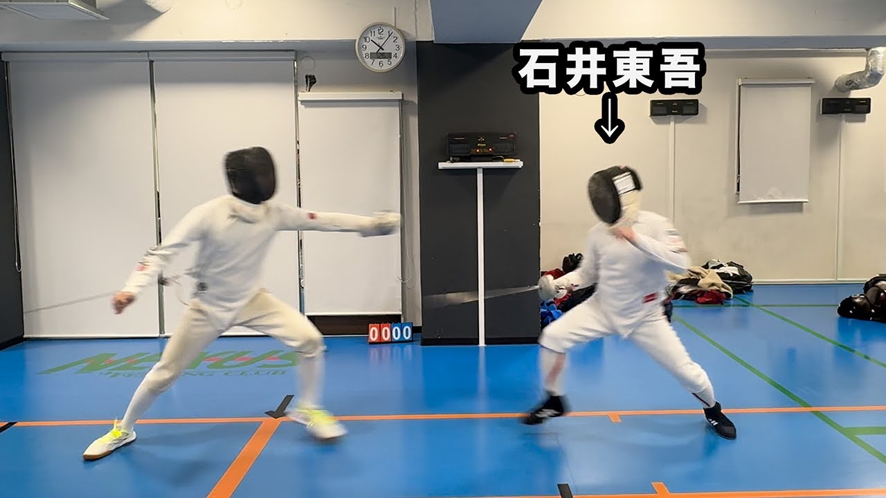 A martial artist storms into a fencing tournament! What will the