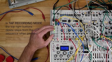 Tap Recording With Steppy 3U