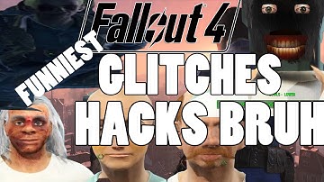 FALLOUT 4: SCARY GLITCHES HACK AND BUGS COMPILATION!!!