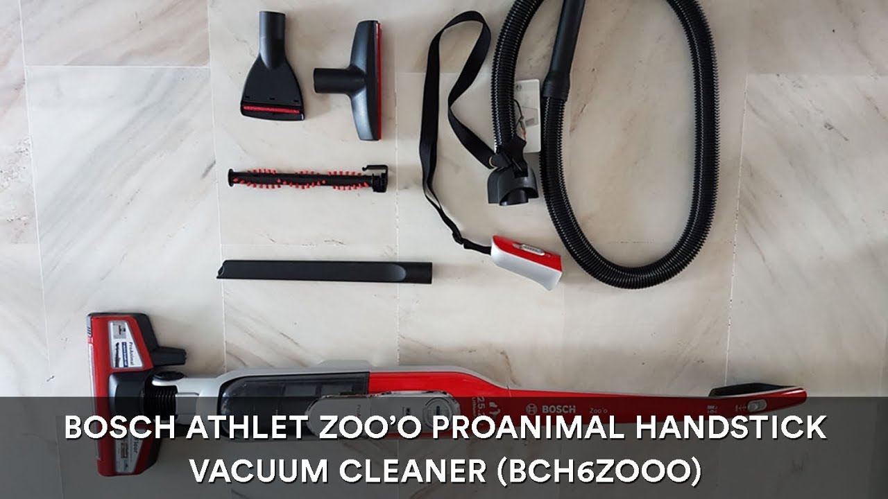 [Review] BOSCH ATHLET ZOO’O PROANIMAL HANDSTICK VACUUM CLEANER