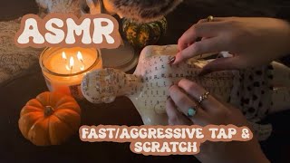 ASMR Custom Video for Robin! Fast/Aggressive Tapping & Scratching On The Acupuncture Doll