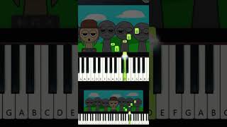 How to play Incredibox Sprunki - Tunner Theme (Easy Beginner Piano Tutorial)