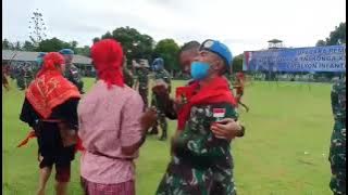 Menegangkan !!!!! Pelepasan Satgas Unifil Yonif 731/Kabaresi