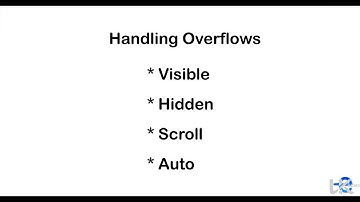 14. CSS - Handling Content Overflow