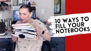 10 Ways to Use Your Notebooks | Planning Tips for Authors