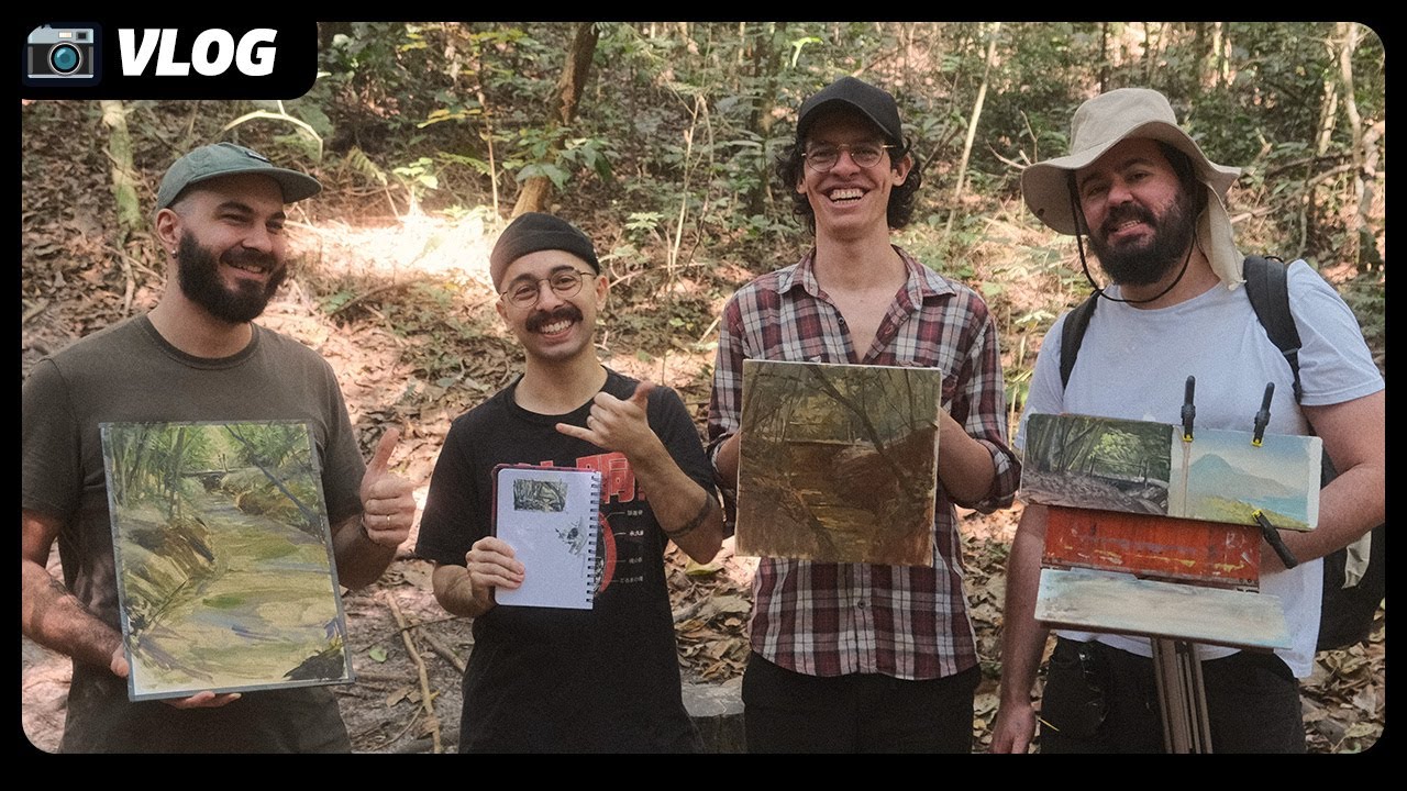 🎨 Largados e pintados (4 artistas pintam uma ponte)