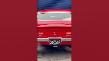 The red Firebird #firebird #american #car